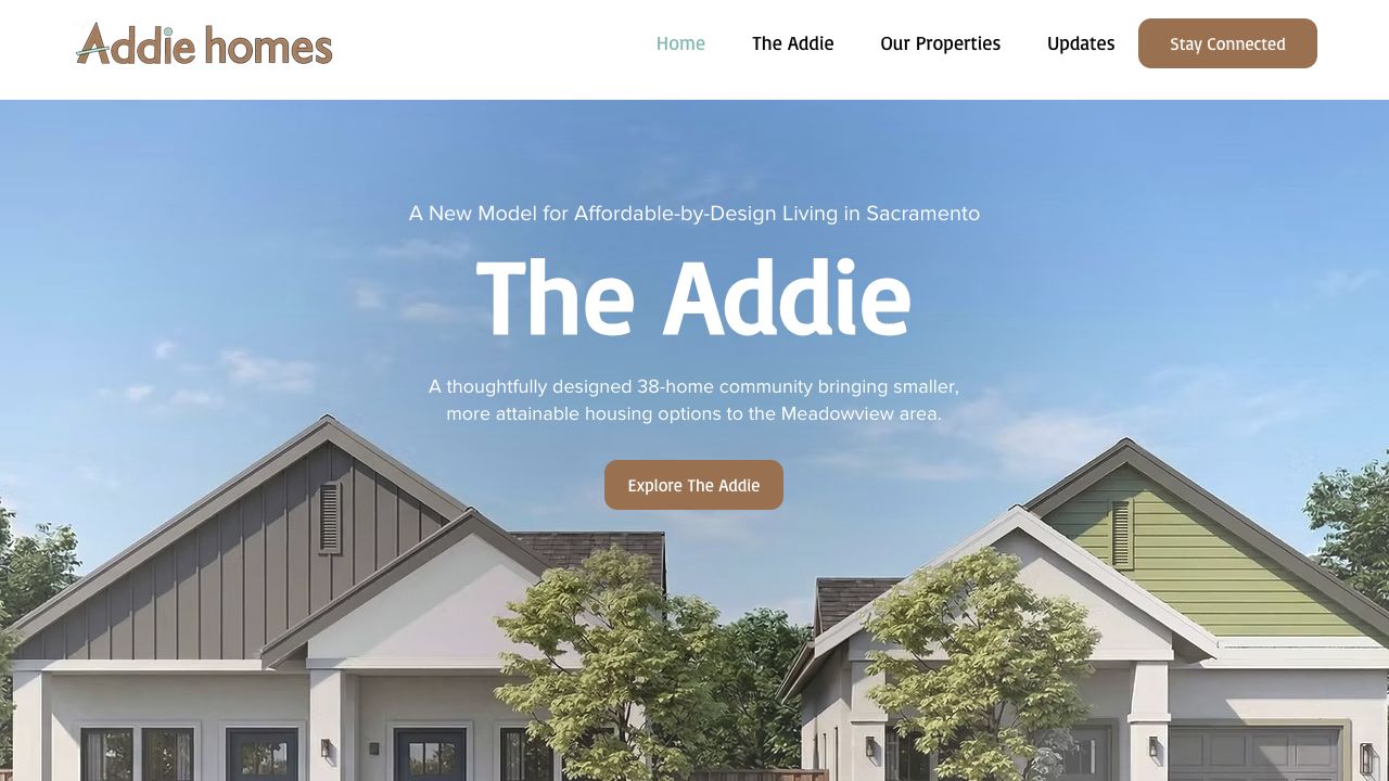 The Addie project preview