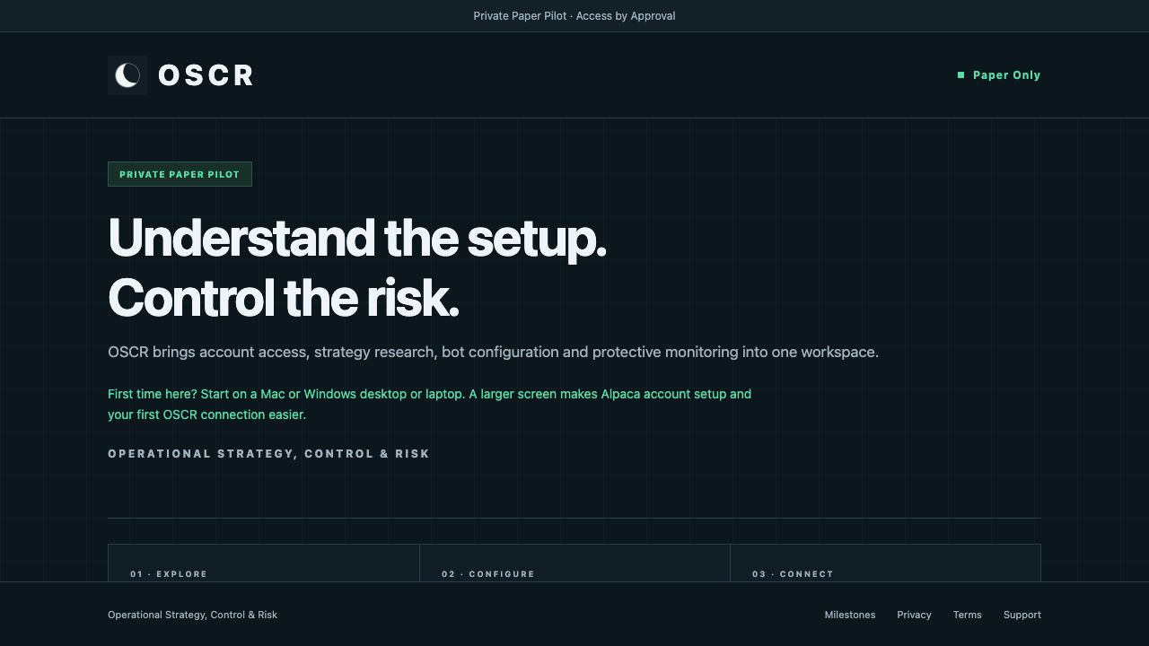 OSCR project preview