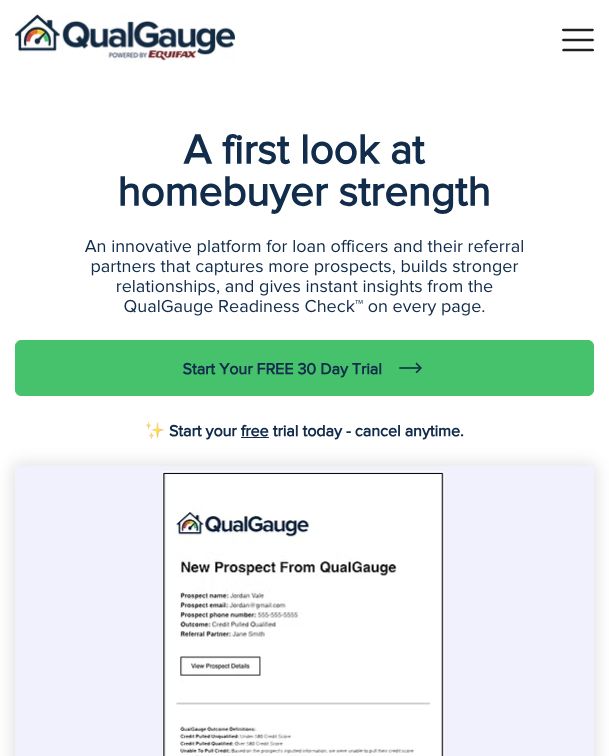 QualGauge project preview